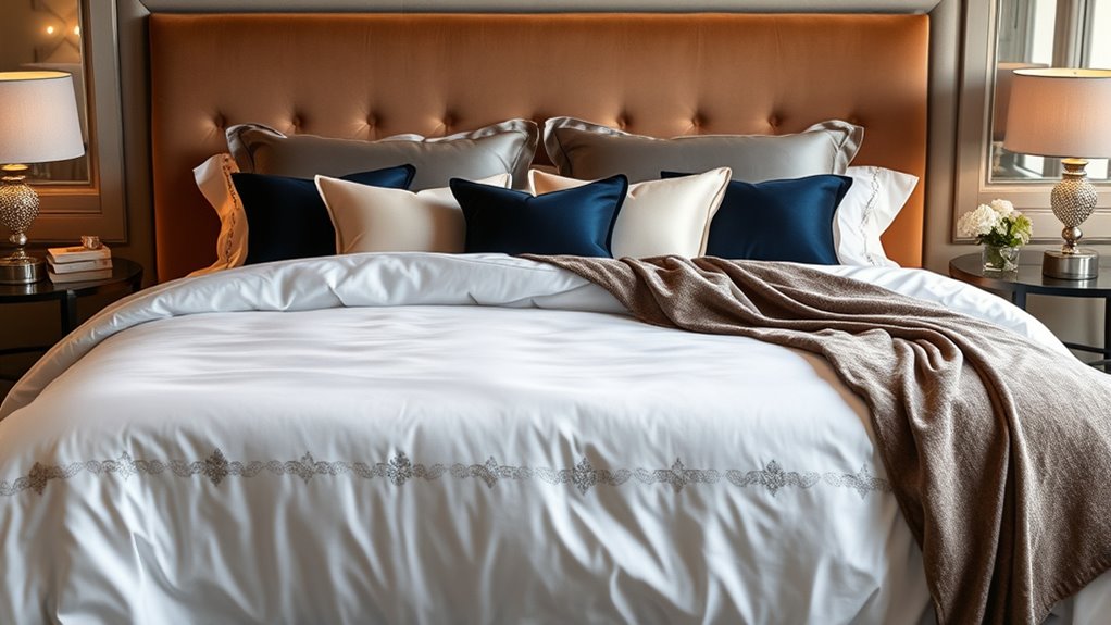 luxury king size bedding sets