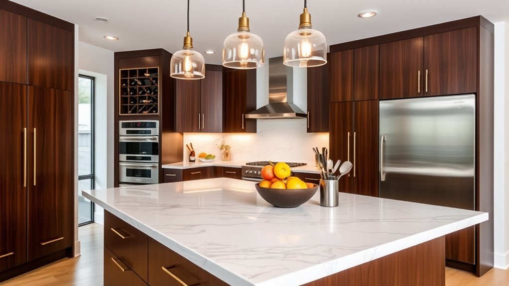 luxury kitchen island selections