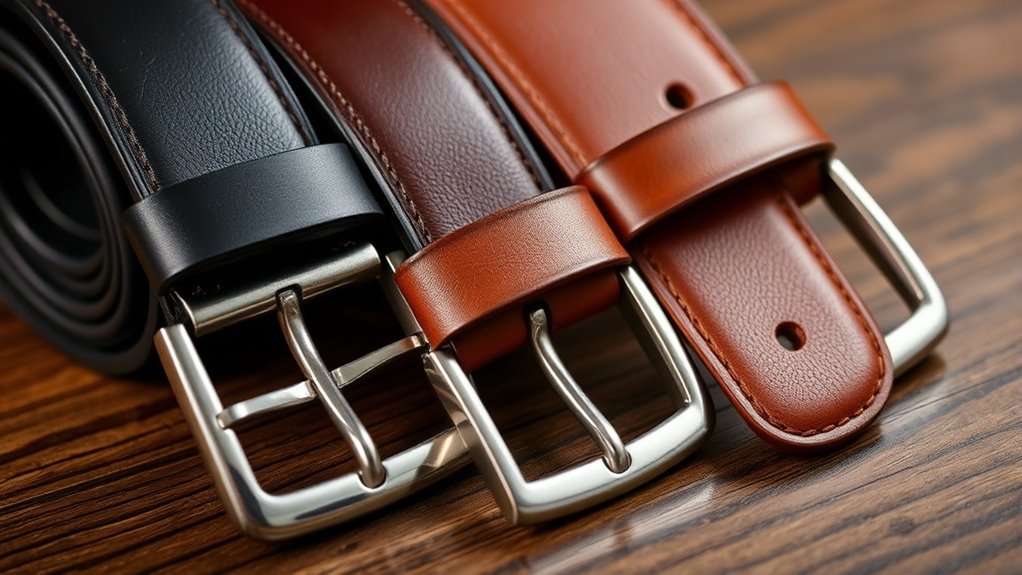 luxury leather belt essentials