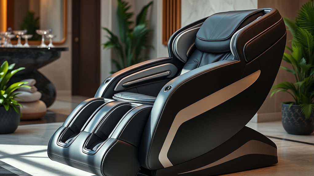 luxury massage chair selections