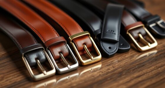 luxury men s leather belts