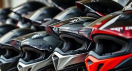 luxury motorcycle helmet selections
