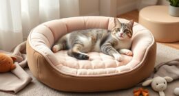 luxury orthopedic cat beds
