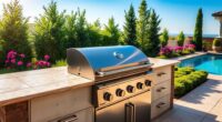 luxury outdoor grill selection