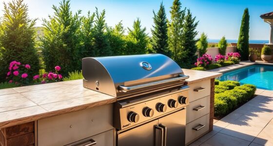luxury outdoor grill selection