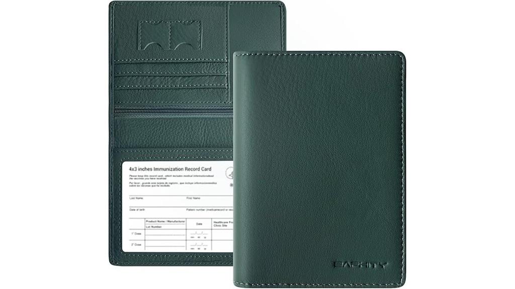 luxury rfid passport case