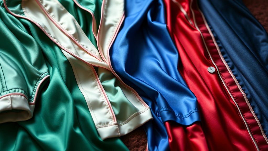 luxury silk pajama sets