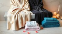 luxury spa bath sets