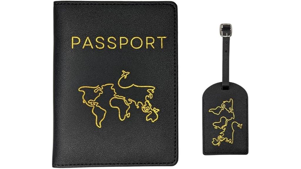 luxury travel accessory set