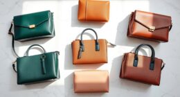 luxury vegan leather handbags