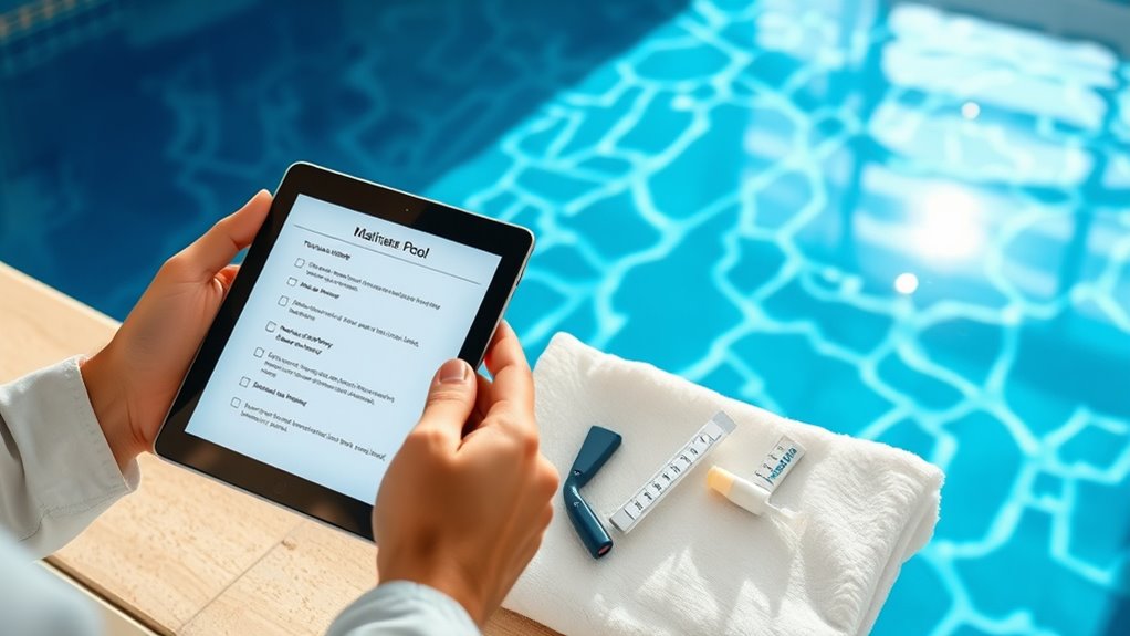 maintain water filters equipment