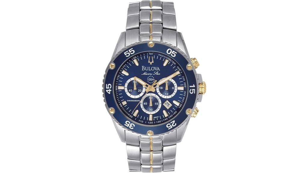 marine star men s chronograph