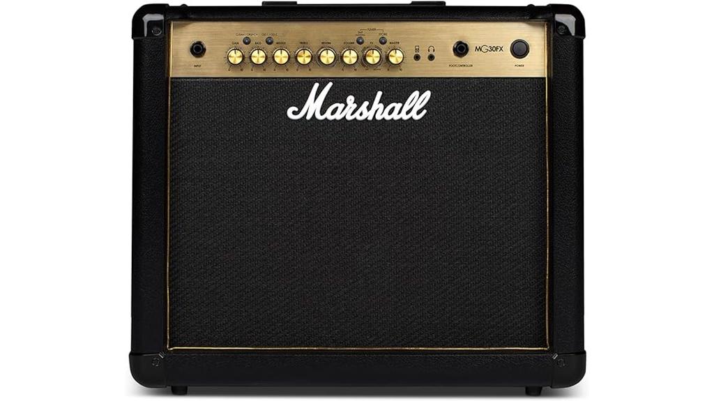 marshall black guitar amp