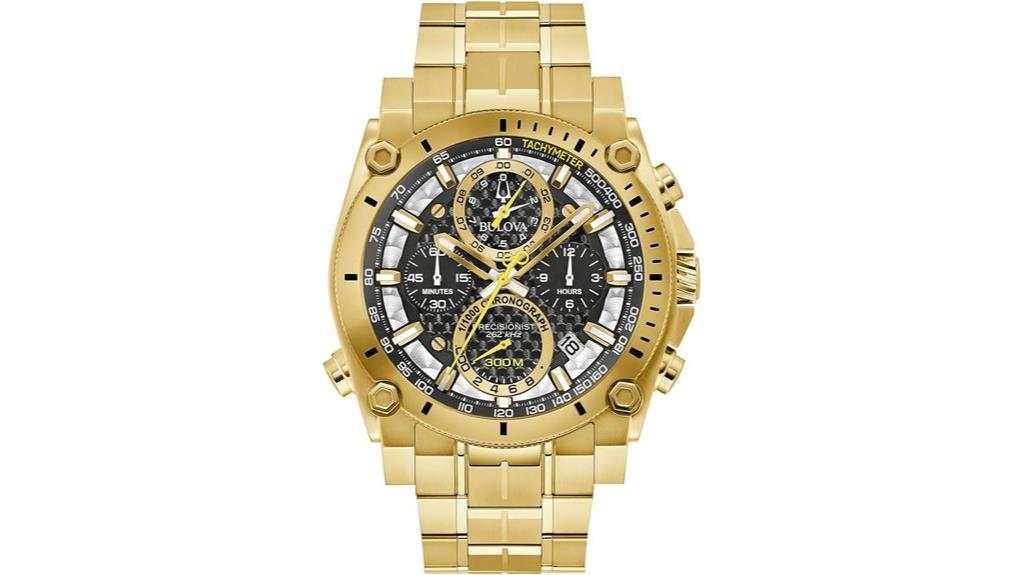 men s bulova chronograph watch