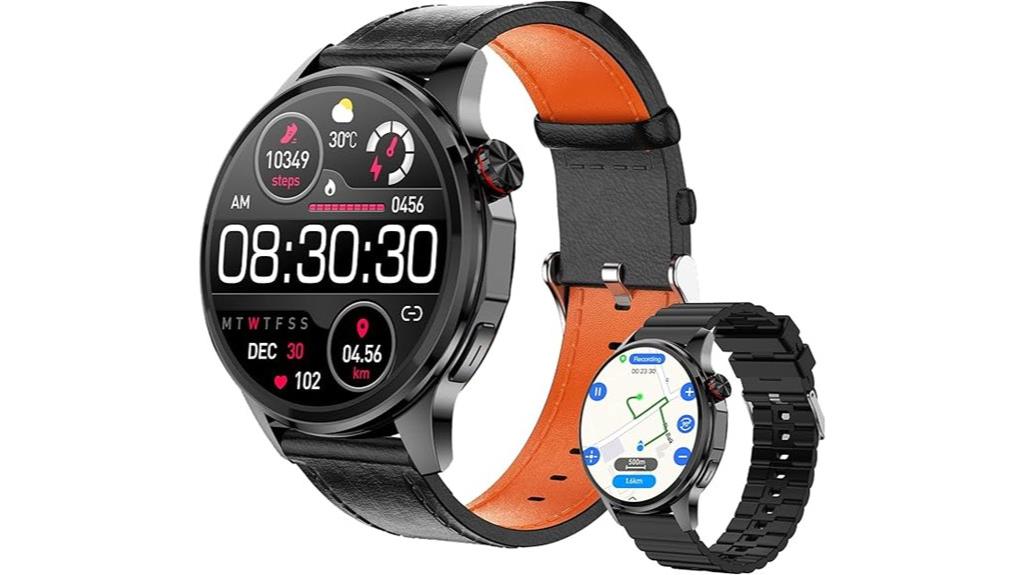 men s fitness gps smartwatch