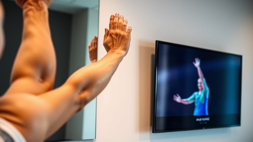 mirror and video feedback