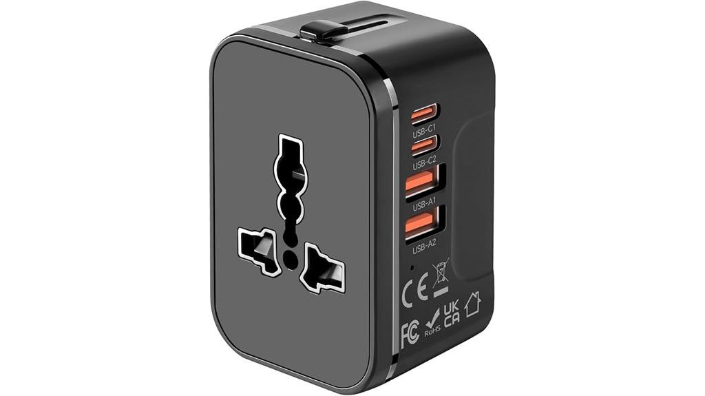 multi port universal travel charger