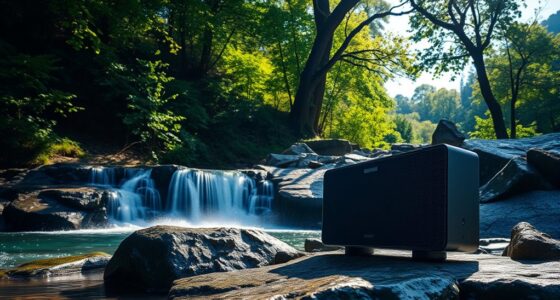 natural water vs electronic sound