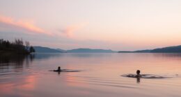 optimal swim time choice