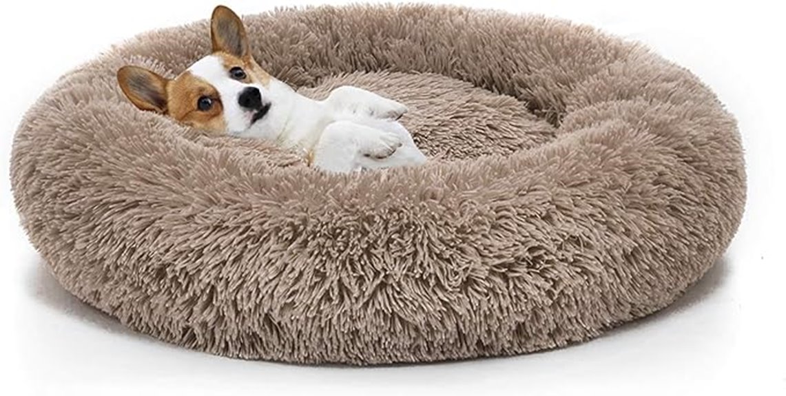 orthopedic donut dog bed