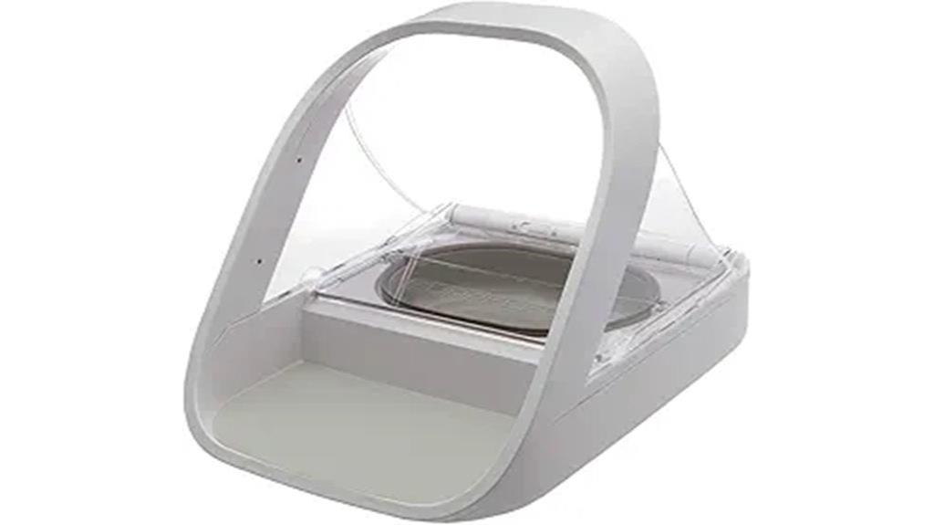 pet microchip food feeder