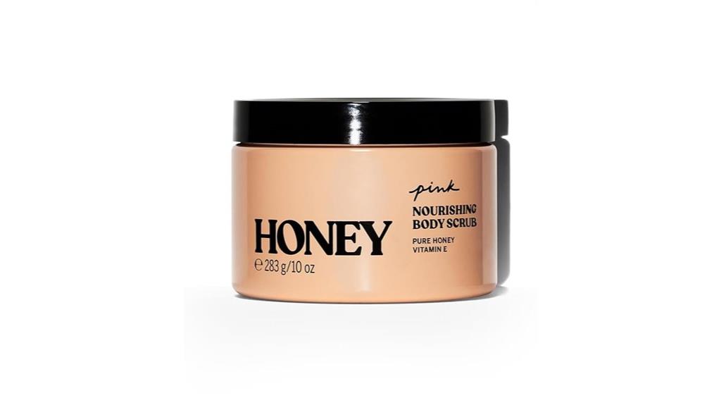 pink honey body scrub