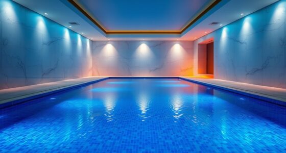 pool color lighting effects