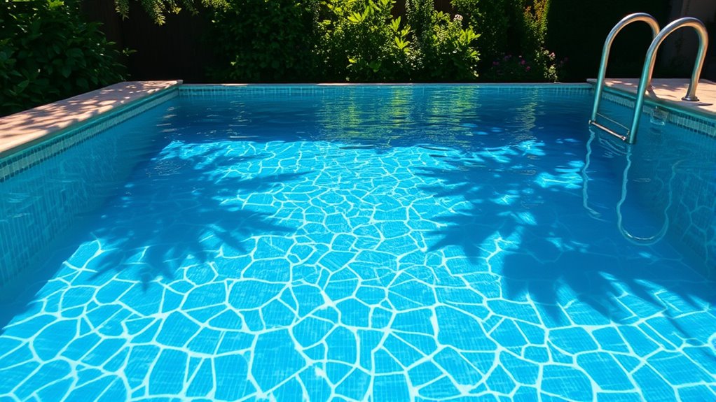pool depth balances safety