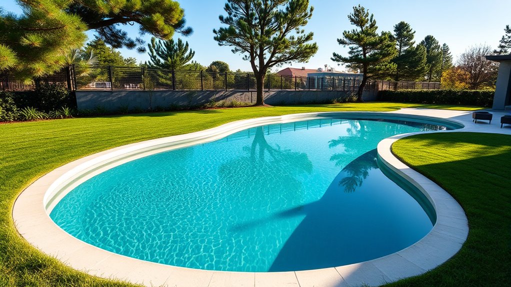 pool designs reveal surroundings
