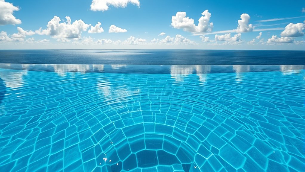 pool edge design comparison