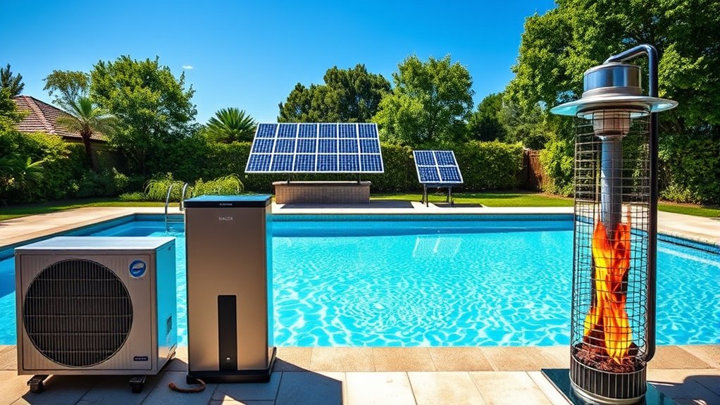 pool heating options comparison