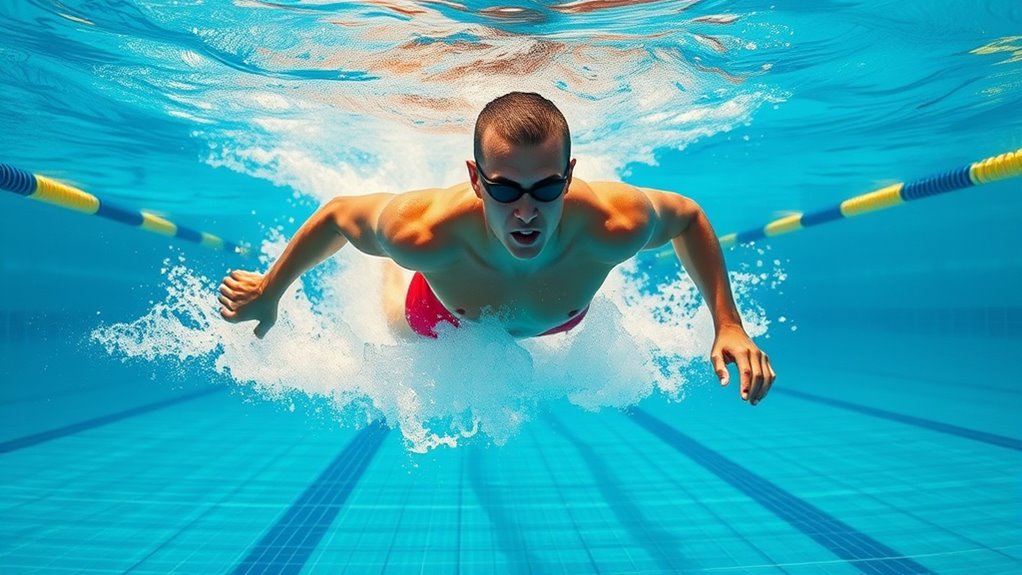 pool interval cardio training