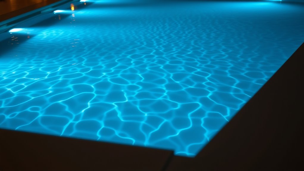 pool lighting for visibility