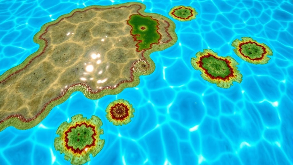 pool stain prevention and removal