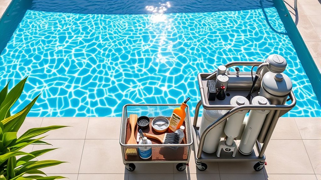 pool upkeep varies seasonally