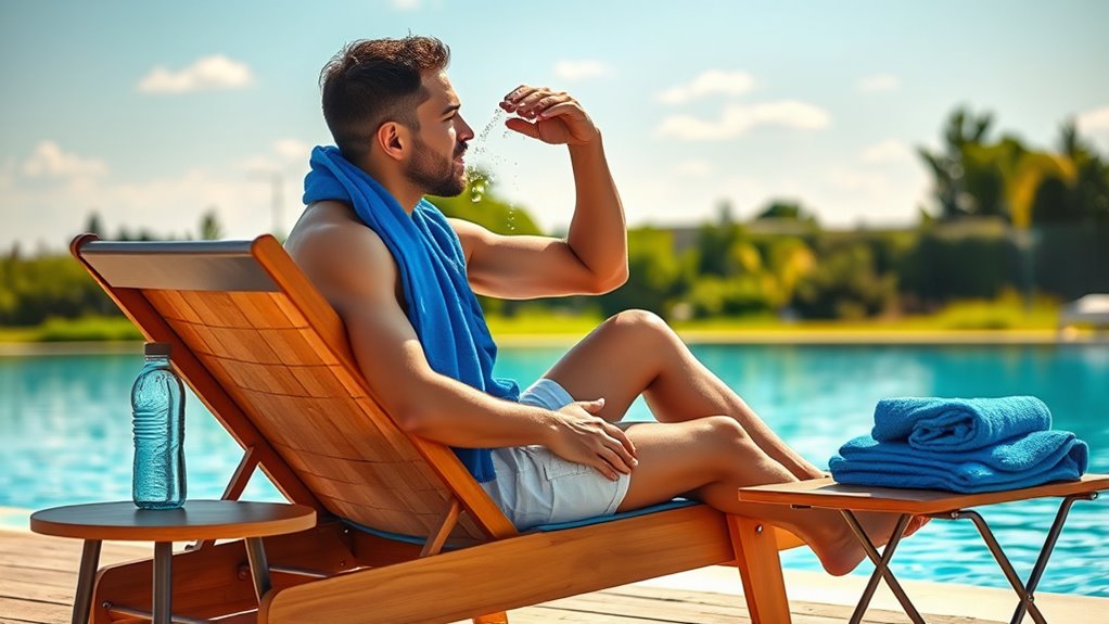 pool workout cool down