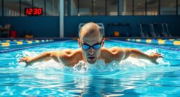 pool workout laps treads drills