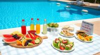 poolside food safety tips