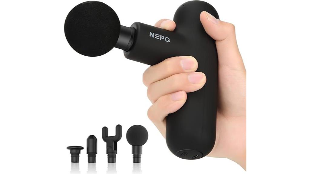 portable massage gun set