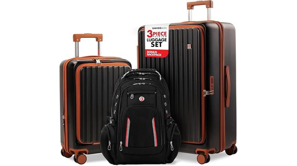 premium spinner luggage set