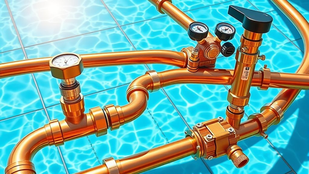 proper pool plumbing design