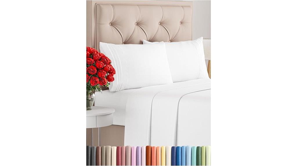 queen size 4 piece sheets