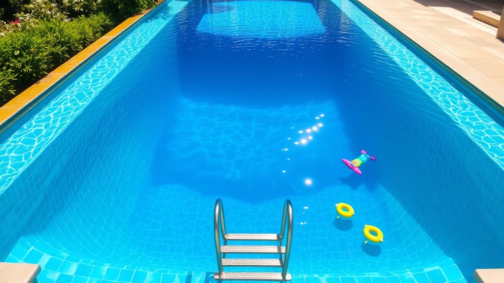 recommended pool depth size