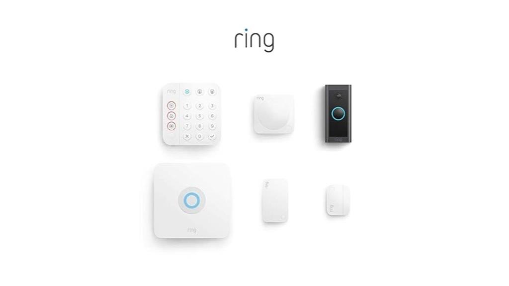 ring alarm and video doorbell