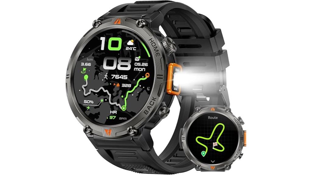 rugged gps fitness watch