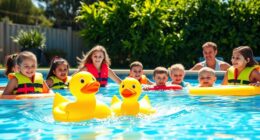 safe family pool activities