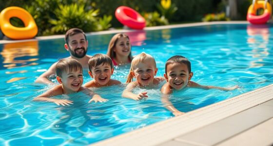 safe family pool enjoyment