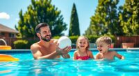 safe family pool games
