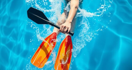 safe fins and paddles use