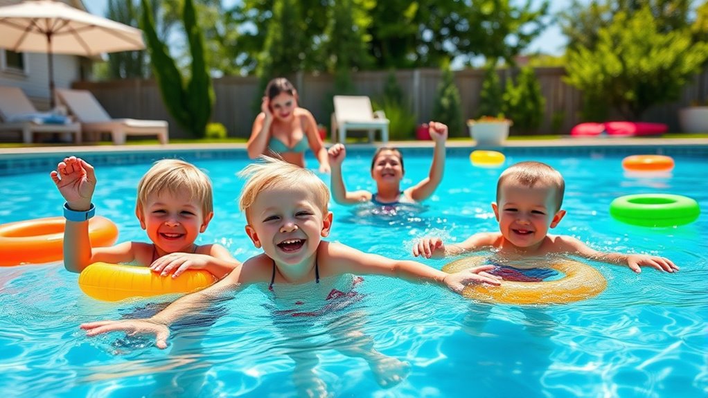 safe fun family pool activities